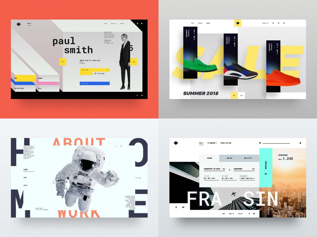 Free Headers Ui Kit – Headerz (PSD)