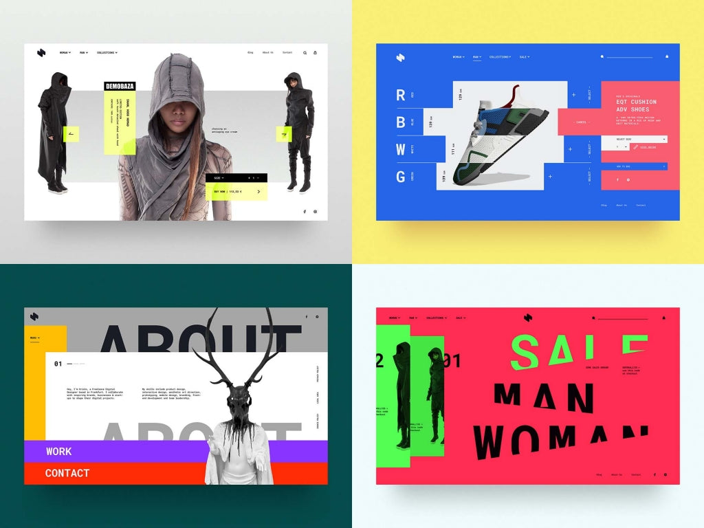 Free Headers Ui Kit – Headerz (PSD)