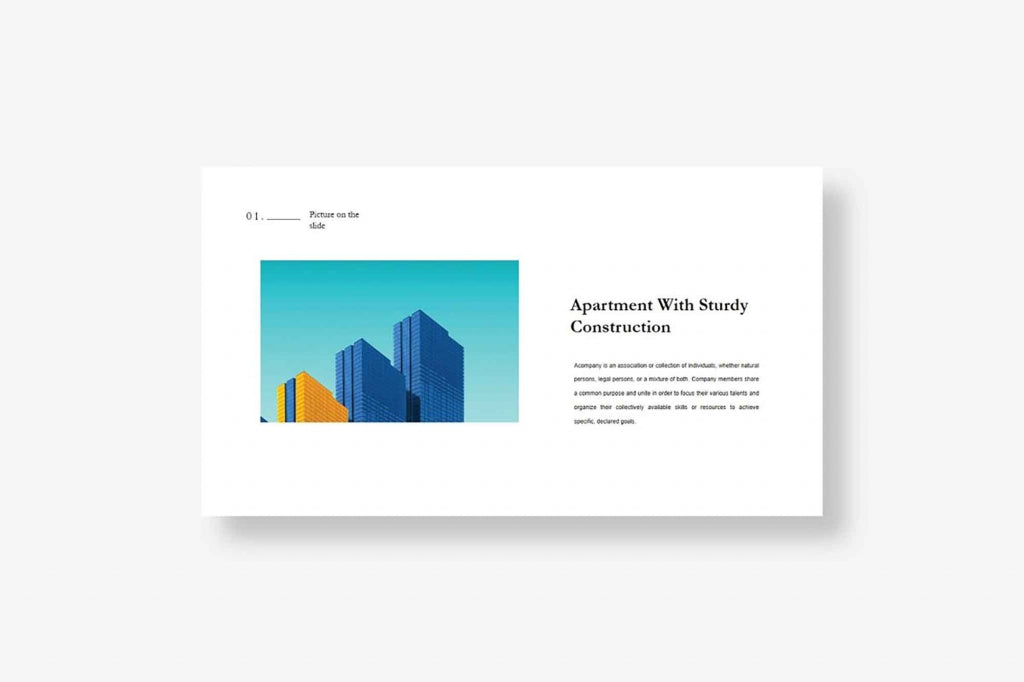 Quil Architecture PowerPoint Template (PPT)