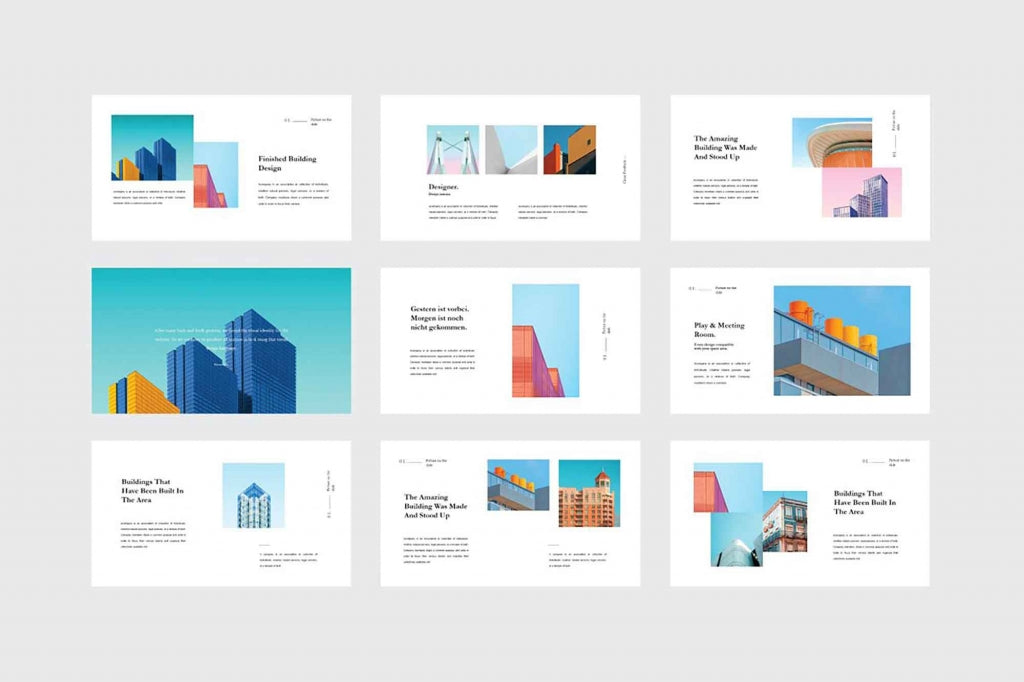 Quil Architecture PowerPoint Template (PPT)